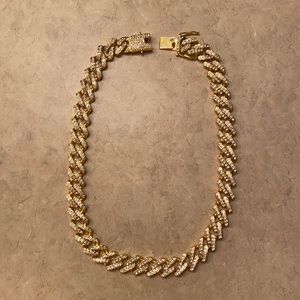 18in Cuban cluster chain